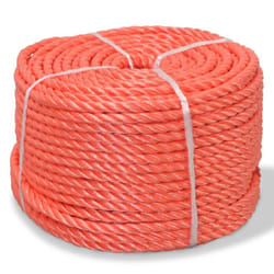 Vidaxl - Corde torsadée Polypropylène 10 mm 250 m Orange