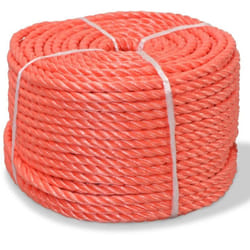 Vidaxl - Corde torsadée Polypropylène 14 mm 250 m Orange