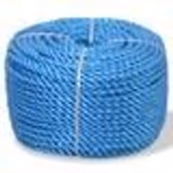 vidaXL Corde torsadée Polypropylène 16 mm 250 m Bleu