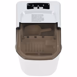 VidaXL 50755 machine à glaçons Machine à glaçon portable 15 kg/24h 112 W Blanc