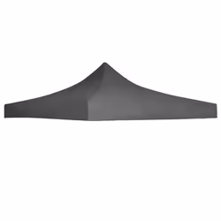 vidaXL Toit de tente de réception 3 x 3 m Anthracite - TU