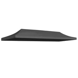 vidaXL Toit de tente de réception 3 x 6 m Anthracite - TU