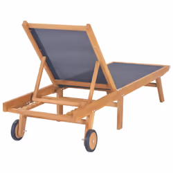 VidaXL 44668 chaise d'extérieur Linge Siège rembourré Teck - Vue supplémentaire 4
