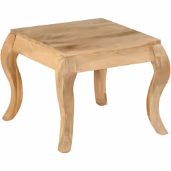 Cette table d'appoint en bois de manguier massif, au design simple, dégage un charme vintage et sera un supplément intemporel ...
