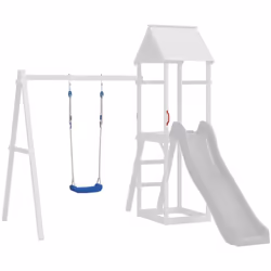 Ces sièges de balançoire pratiques peuvent être facilement attachés à la tour de jeu et permettent à vos enfants de s'amuser ...