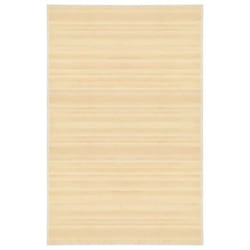 vidaXL Tapis en bambou 100x160 cm Naturel - TU