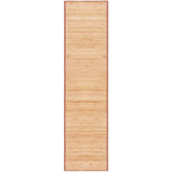 Vidaxl - Tapis en bambou 80x300 cm Marron