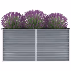 Ce lit surélevé de jardin en métal sera un excellent choix pour les amateurs de jardinage afin de décorer leurs jardins, balc ...