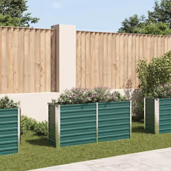 Ce lit surélevé de jardin en métal sera un excellent choix pour les amateurs de jardinage afin de décorer leurs jardins, balc ...