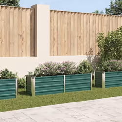 Ce lit surélevé de jardin en métal sera un excellent choix pour les amateurs de jardinage afin de décorer leurs jardins, balc ...