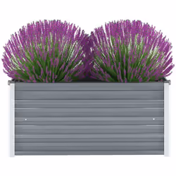 Ce lit surélevé de jardin en métal sera un excellent choix pour les amateurs de jardinage afin de décorer leurs jardins, balc ...