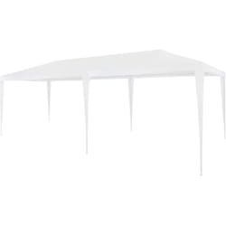 Vidaxl - Tente de réception 3x6 m pe Blanc