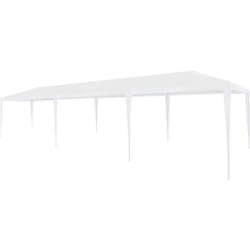 Vidaxl - Tente de réception 3x9 m pe Blanc