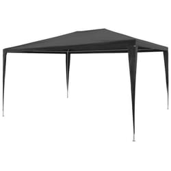 vidaXL Tente de réception 3x4 m PE Anthracite - TU