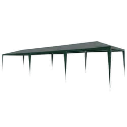 vidaXL Tente de réception 3x9 m PE Vert - TU