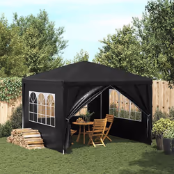 vidaXL Tente de réception 3 x 3 m Anthracite - TU