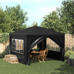 vidaXL Tente de réception 3 x 3 m Anthracite - TU