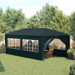 vidaXL Tente de réception 3 x 6 m Vert - TU