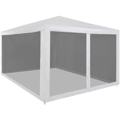 Vidaxl - Tente de réception avec 4 parois en maille 4 x 3 m