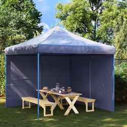 Notre paroi latérale de tente de fête, avec une fermeture éclair au milieu, est l’accessoire idéal pour toute tente de fête.  ...