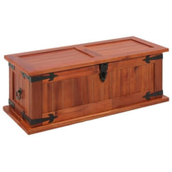 vidaXL Coffre de rangement 60x25x22 cm Bois d'acacia solide - TU
