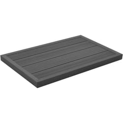 Lément de plancher pour douche solaire/échelle de piscine wpc Vidaxl