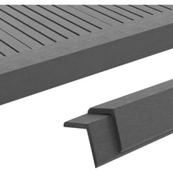 Vidaxl - Cornière de terrasse 5 pcs wpc 170 cm Gris
