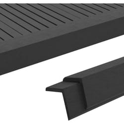Vidaxl - Cornière de terrasse 5 pcs wpc 170 cm Noir