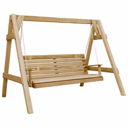 vidaXL Balancelle de jardin bois de pin imprégné 205x150x157 cm - TU