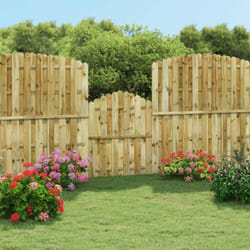 Vidaxl - Portail de jardin Bois de pin imprégné 100x125 cm