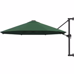 Cet élégant parasol mural est parfait pour créer de l'ombre et vous protéger des rayons UV nocifs du soleil. Fabriquée en pol ...