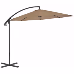 Cet élégant parasol en porte-à-faux est parfait pour créer de l'ombre et vous protéger des rayons UV nocifs du soleil. Fabriq ...