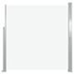 vidaXL Auvent latéral rétractable 140 x 300 cm Blanc cassé - TU
