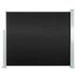vidaXL Auvent latéral rétractable 120 x 300 cm Noir - TU