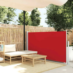 vidaXL Auvent latéral rétractable 120 x 300 cm Rouge - TU