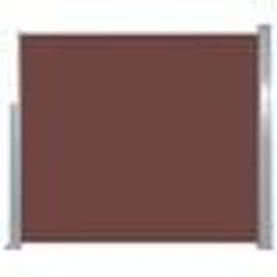 vidaXL Auvent latéral rétractable 120 x 300 cm Marron