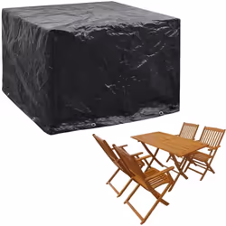 Cette housse en PE de haute qualité convient à la protection de votre mobilier d'extérieur de la saleté, du vent, de la pluie ...