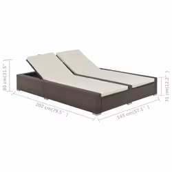 VidaXL 44751 lit d'extérieur - Vue supplémentaire 5