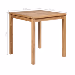 VidaXL 44996 table de jardin Naturel - Vue supplémentaire 5