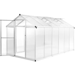 Serre Aluminium 362x190x195 cm 13,41 m³ vidaXL