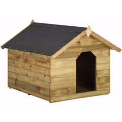 Cette cage de jardin en bois pour chien ajoutera une touche de style naturel à votre espace de vie extérieur avec son design  ...