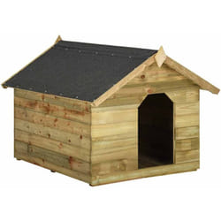 Vidaxl - Niche de jardin avec toit ouvrant en bois de pin imprégné
