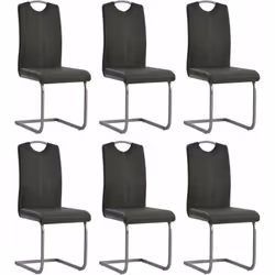 Notre ensemble de chaises cantilever à manger arbore un aspect élégant et épuré qui saura s'assortir à n'importe quelle décor ...