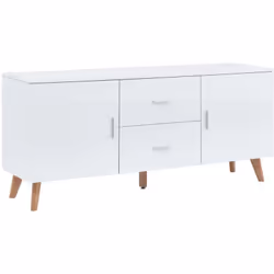 Avec un design moderne et pratique, ce buffet saisissant deviendra le point central de votre salon ! Fabriqué en MDF avec des ...