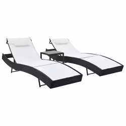 VidaXL 44894, Linge, Tissu, Polyuréthane, Acier, Noir, Blanc, 700 mm, 2130 mm, 915 mm