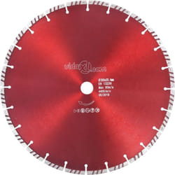 Vidaxl - Disque de coupe diamanté avec turbo Acier 350 mm