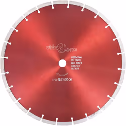 Doté de dents, ce disque diamanté, lorsqu'il est monté sur des scies à table, une machine à tronçonner et des meuleuses, conv ...
