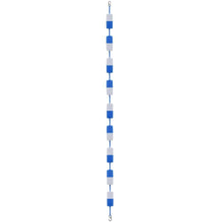 Corde de sécurité de séparation de piscine 6 m Plastique