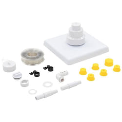 vidaXL Ensemble de fontaine de piscine 13 pcs Blanc - TU