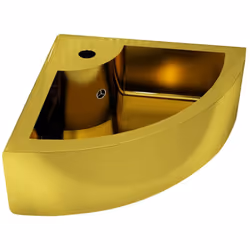 Fabriqué en céramique, ce lavabo d'angle sera un supplément chic et intemporel à toute salle de bain, salle d'eau, vestiaire  ...